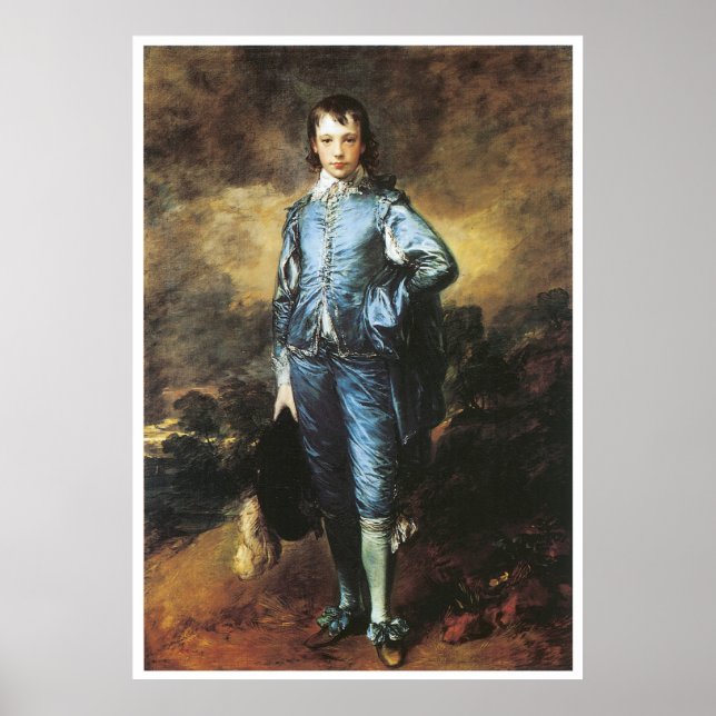 The Blue Boy, c. 1770 Thomas Gainsborough Poster (Front)