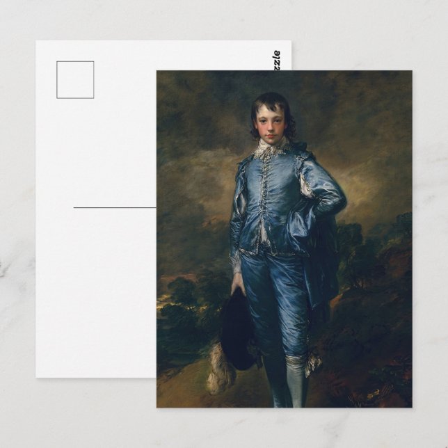 The Blue Boy Postcard (Front/Back)