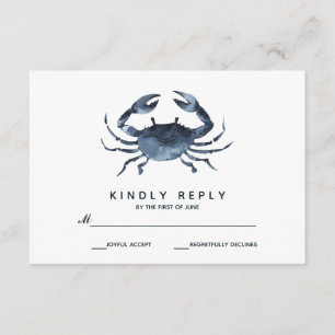 The Blue Crab Wedding RSVP