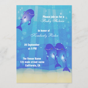 The Blue Dolphin Invitation