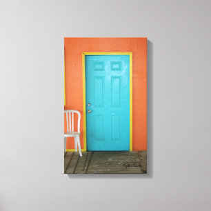 The Blue Door Canvas Print