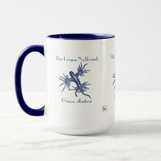 The Blue Dragon Nudibranch by Chrissy Wild Mug