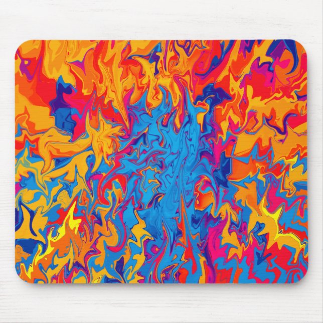The Blue Flame... Mouse Mat (Front)