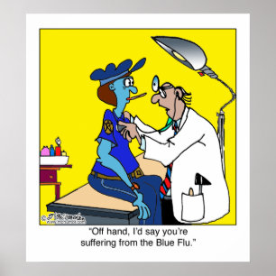 The Blue Flu Poster