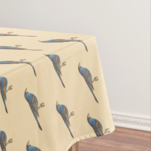 The Blue Grosbeak, James De Kay's New York Birds Tablecloth