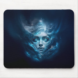 The Blue Ice Queen Mouse Mat