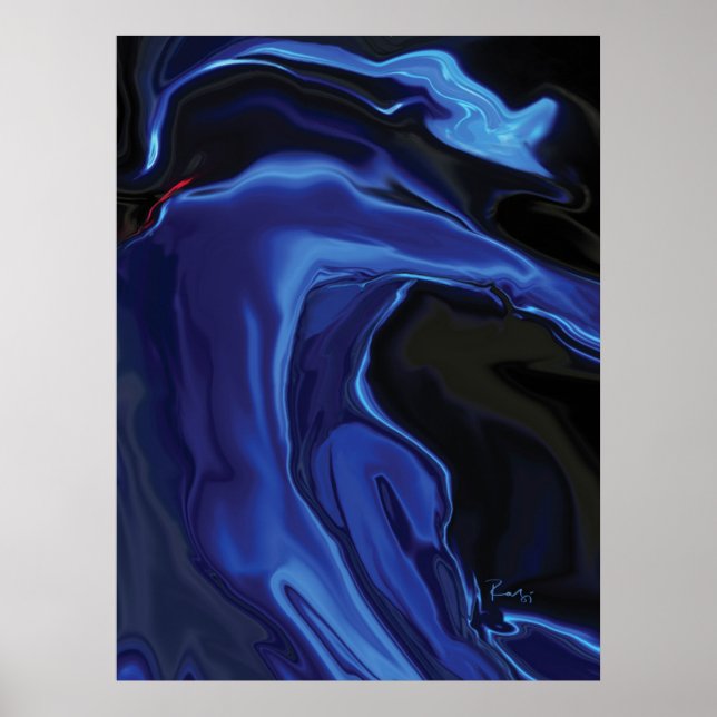 The Blue Kiss Poster (Front)