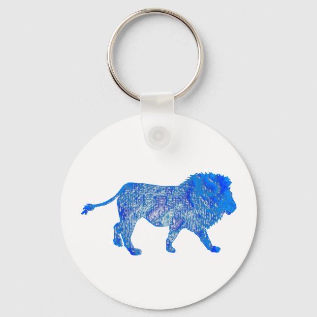 THE BLUE LION KEY RING (Front)