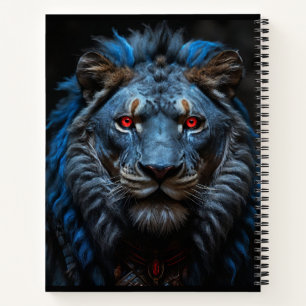 the blue lion notebook