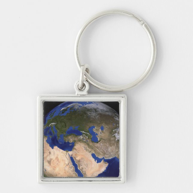 The Blue Marble Next Generation Earth 2 Key Ring (Front)
