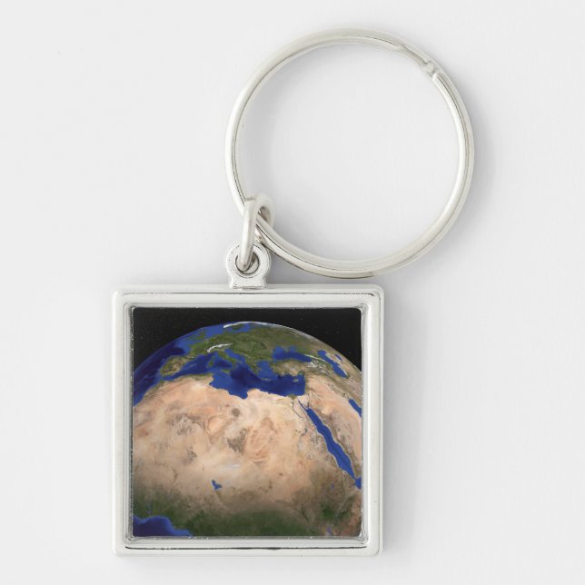 The Blue Marble Next Generation Earth 3 Key Ring (Front)