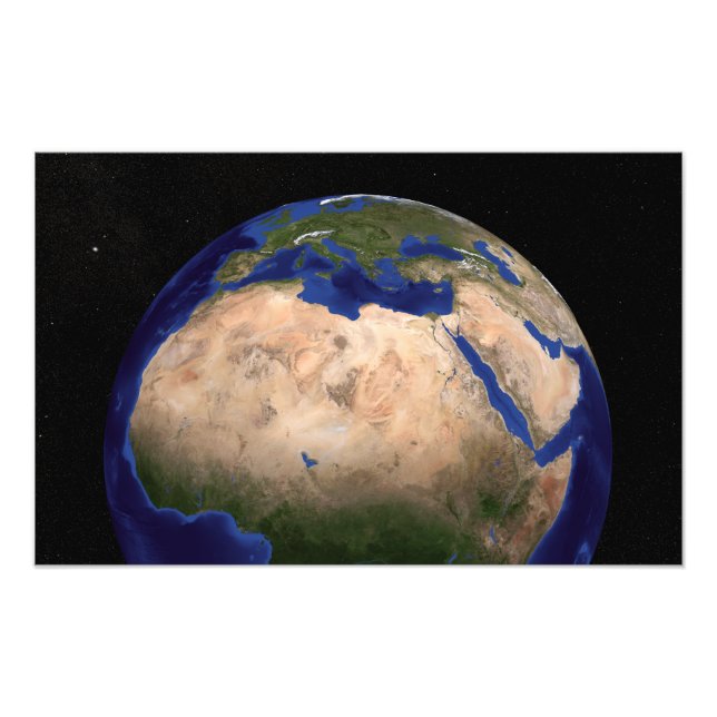 The Blue Marble Next Generation Earth 3 Photo Print (Front)