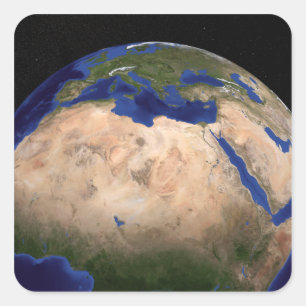 The Blue Marble Next Generation Earth 3 Square Sticker