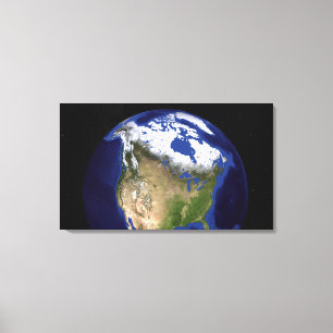 The Blue Marble Next Generation Earth 5 Canvas Print