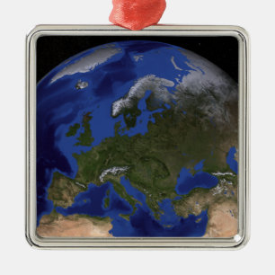 The Blue Marble Next Generation Earth 6 Metal Tree Decoration