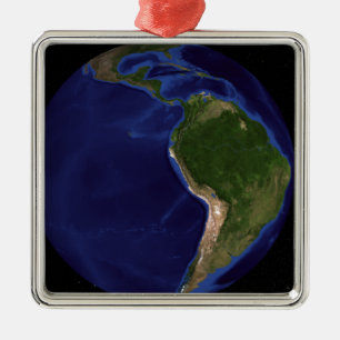 The Blue Marble Next Generation Earth 8 Metal Tree Decoration