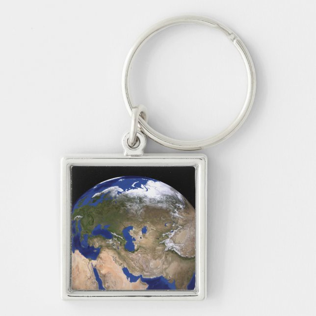 The Blue Marble Next Generation Earth Key Ring (Front)