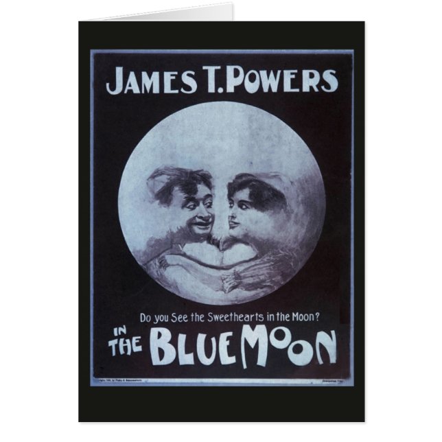 The Blue Moon Theatre Poster Cards (Front)