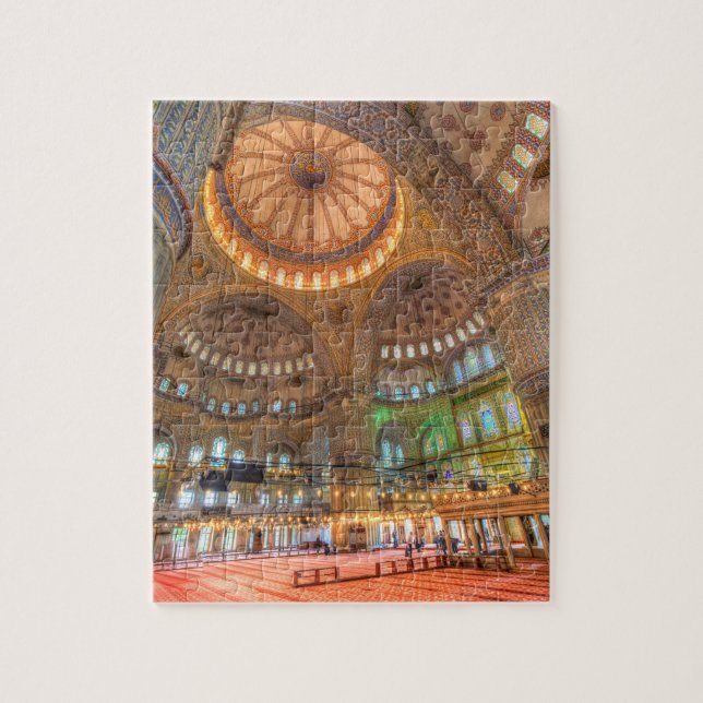 The Blue Mosque Istanbul Turkey Jigsaw Puzzle (Vertical)
