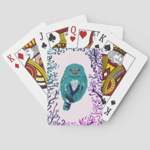 The Blue Owl Playing Cards