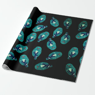 The Blue Owl Wrapping Paper