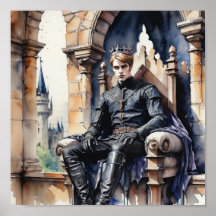 The Blue Prince Becomes King.