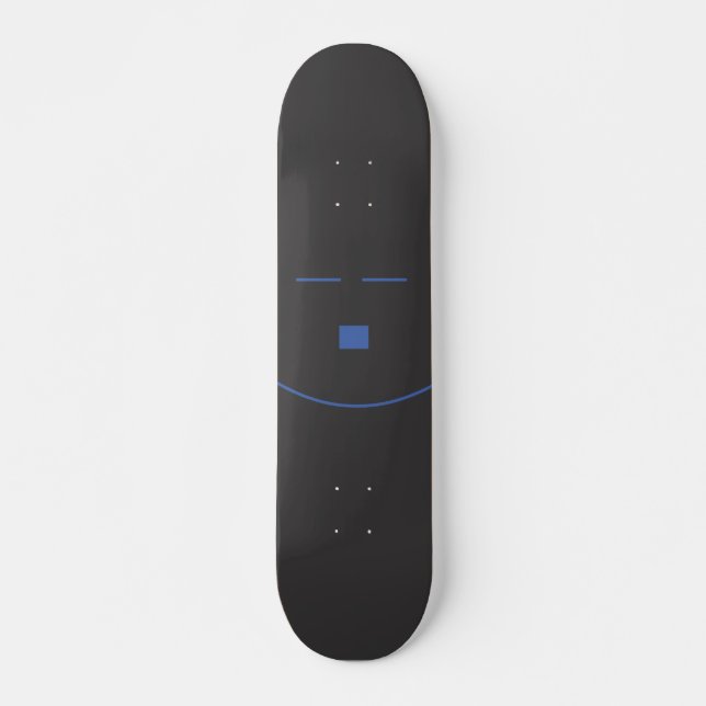 The Blue Smile Skateboard (Front)