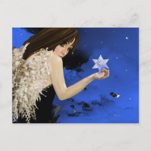 The Blue Star! Postcard