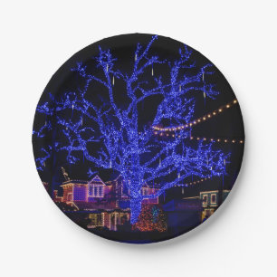 The Blue Tree Greetings Paper Plate