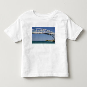 The Blue Water Bridge is a twin-span bridge 2 Toddler T-Shirt