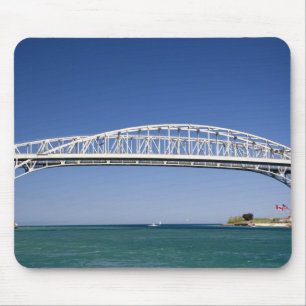 The Blue Water Bridge is a twin-span bridge Mouse Mat