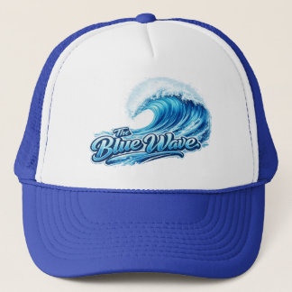 The blue wave is coming! Vote Democrat, 2026 Trucker Hat