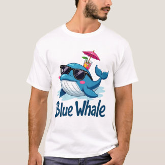 The Blue Whale: Majestic Giant of the Ocean Depths T-Shirt
