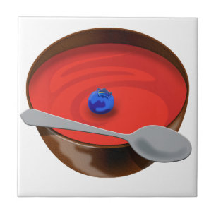 The Blueberry in a Bowl of Tomato Soup - Austin, T Tile