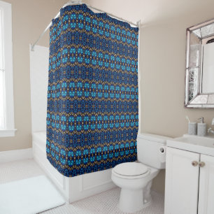 The Blues 27 Shower Curtain