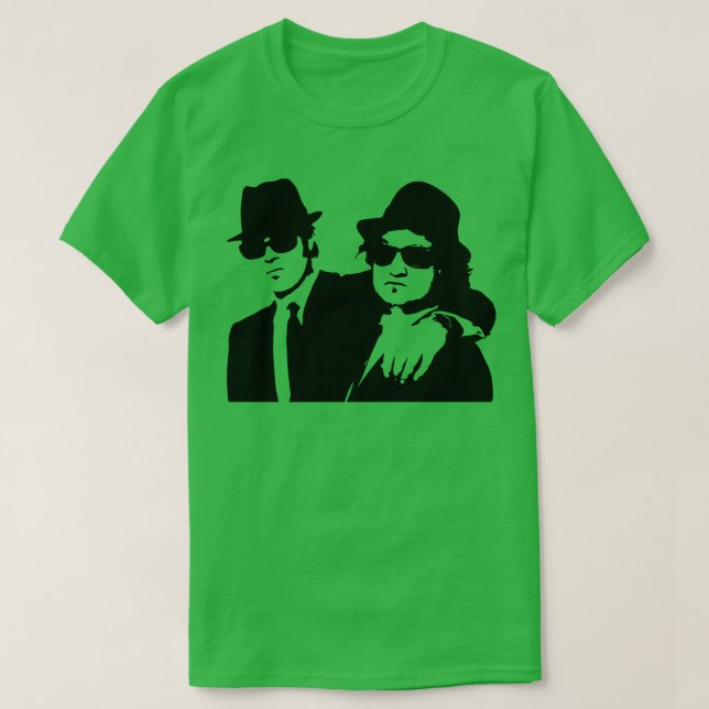 The Blues Brothers Clean design Baseball TShirt (Design Front)