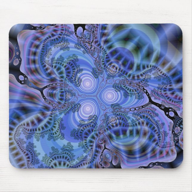 "The Blues" Fractal Mousepad (Front)