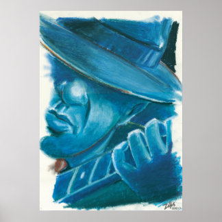 The Blues Poster