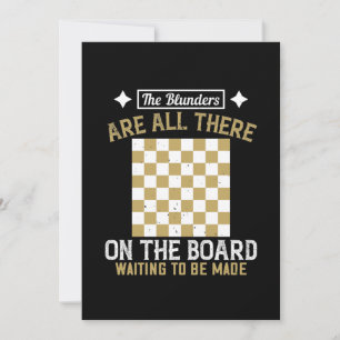 The Blunders Are All There On The Board Save The Date