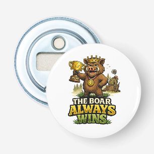 The Boar Always Wins Bottle Opener