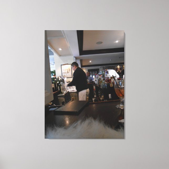The Boat House Bar Canvas Print (Front)