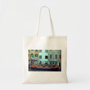 The Boat Market, Farm Fresh Food, Venice, Italy..j Tote Bag