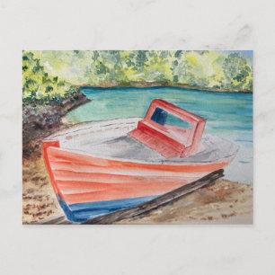 The Boat  Postcard
