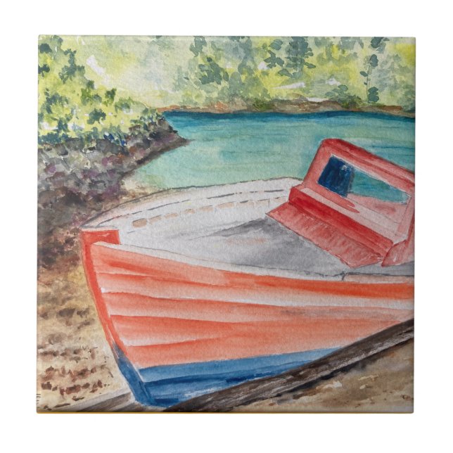 The Boat      Tile (Front)