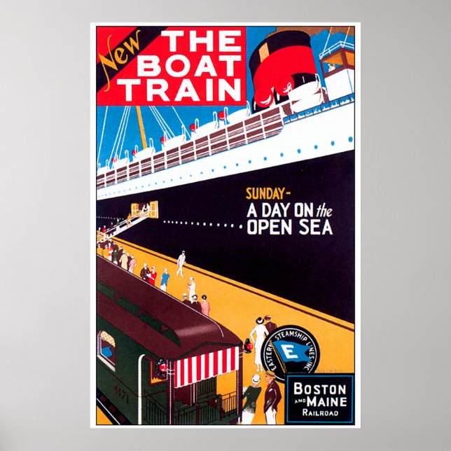 The Boat Train Poster (Front)