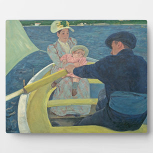The Boating Party, 1893-94 (oil on canvas) Plaque