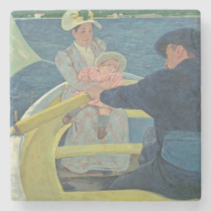 The Boating Party, 1893-94 (oil on canvas) Stone Coaster