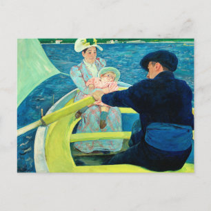 The Boating Party by Mary Cassatt Postcard