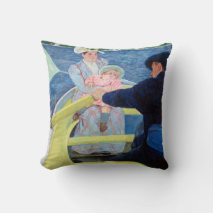 The Boating Party, Mary Cassatt Cushion