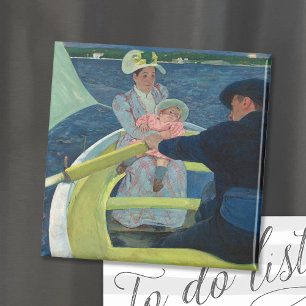 The Boating Party   Mary Cassatt Magnet